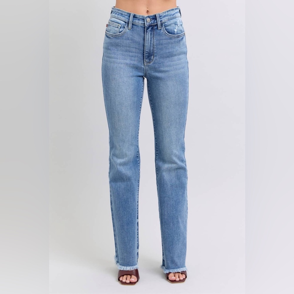 Judy Blue Light Blue Straight Leg Jeans